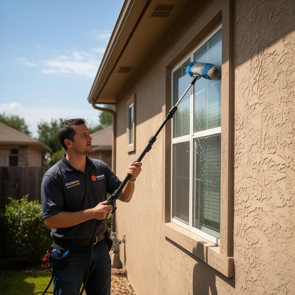 Specialty window cleaning in San Antonio